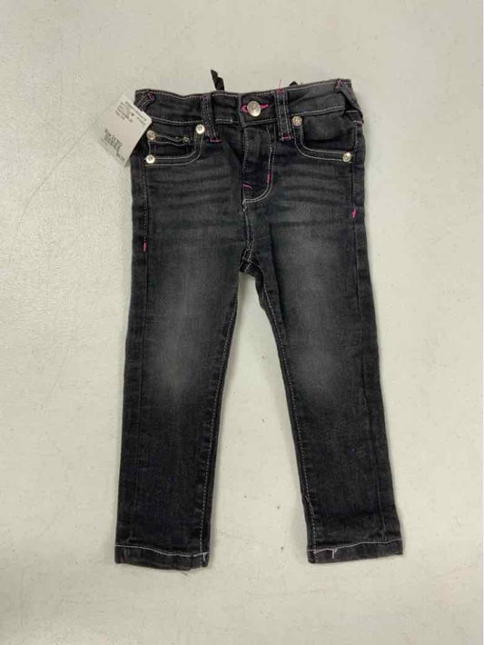 True Religion (A) Gray Infant Size 24 MO Girls Jeans