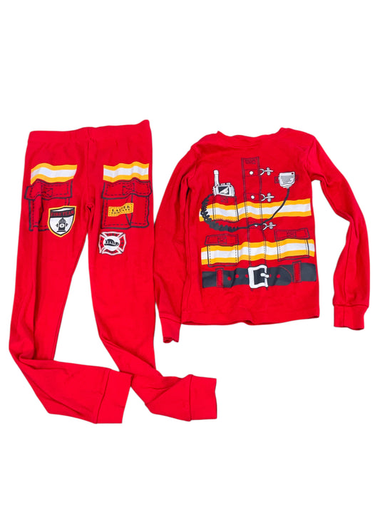 Members Mark (E) Red Youth Size 8 Boys 2PCSleepwear