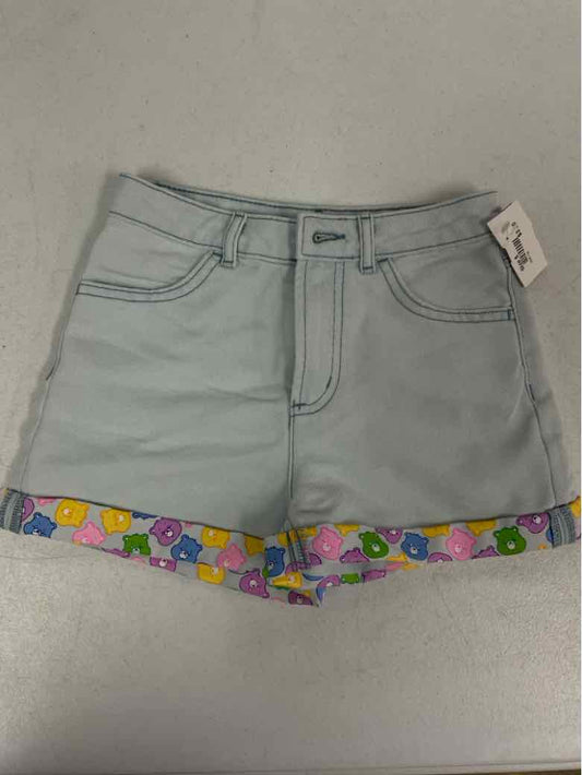 care bears Blue Youth Size 8 Girls ShortDenim