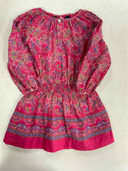 Polo Ralph Lauren (A) Pink Toddler Size 2T Girls CasualDress