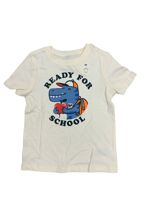Old Navy (C) Cream Toddler Size 3T Boys SSTop