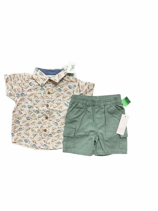 Carters (C) Brown Infant Size 6 MO Boys 1PC Casual