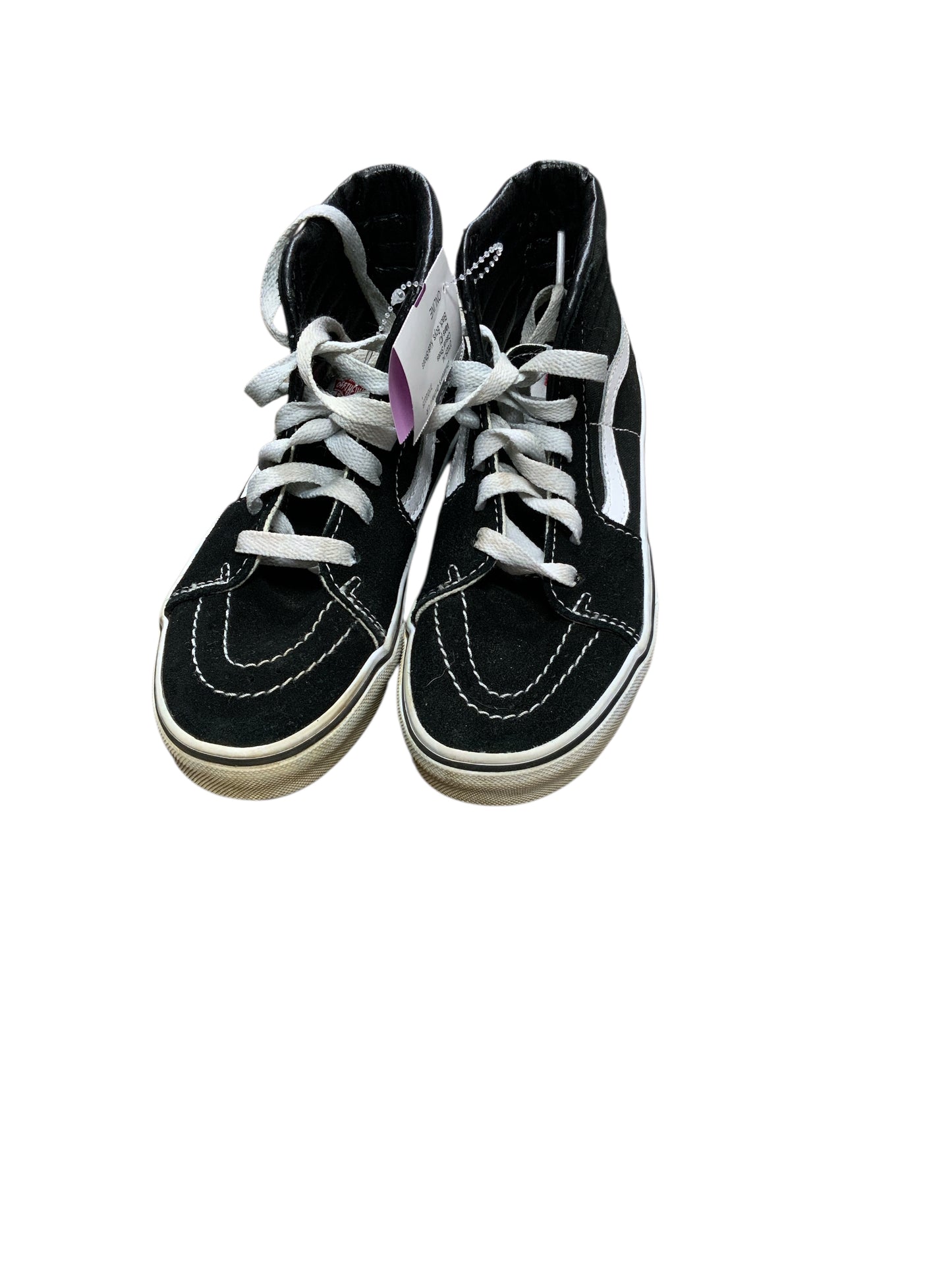 Vans (C) Black Youth Shoe Size 1.5 (Youth) Boys Casual Shoes