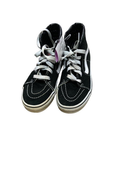 Vans (C) Black Youth Shoe Size 1.5 (Youth) Boys Casual Shoes
