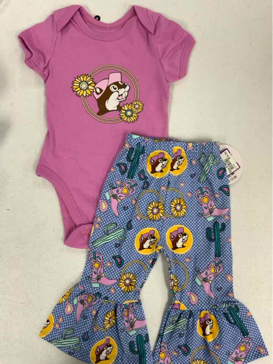 BUC-EES Pink Infant Size 9 MO Girls 2PC Casual