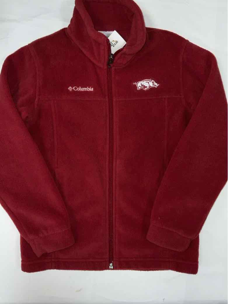 Columbia - Clothing (B) Red Youth Size 8 Jacket Light