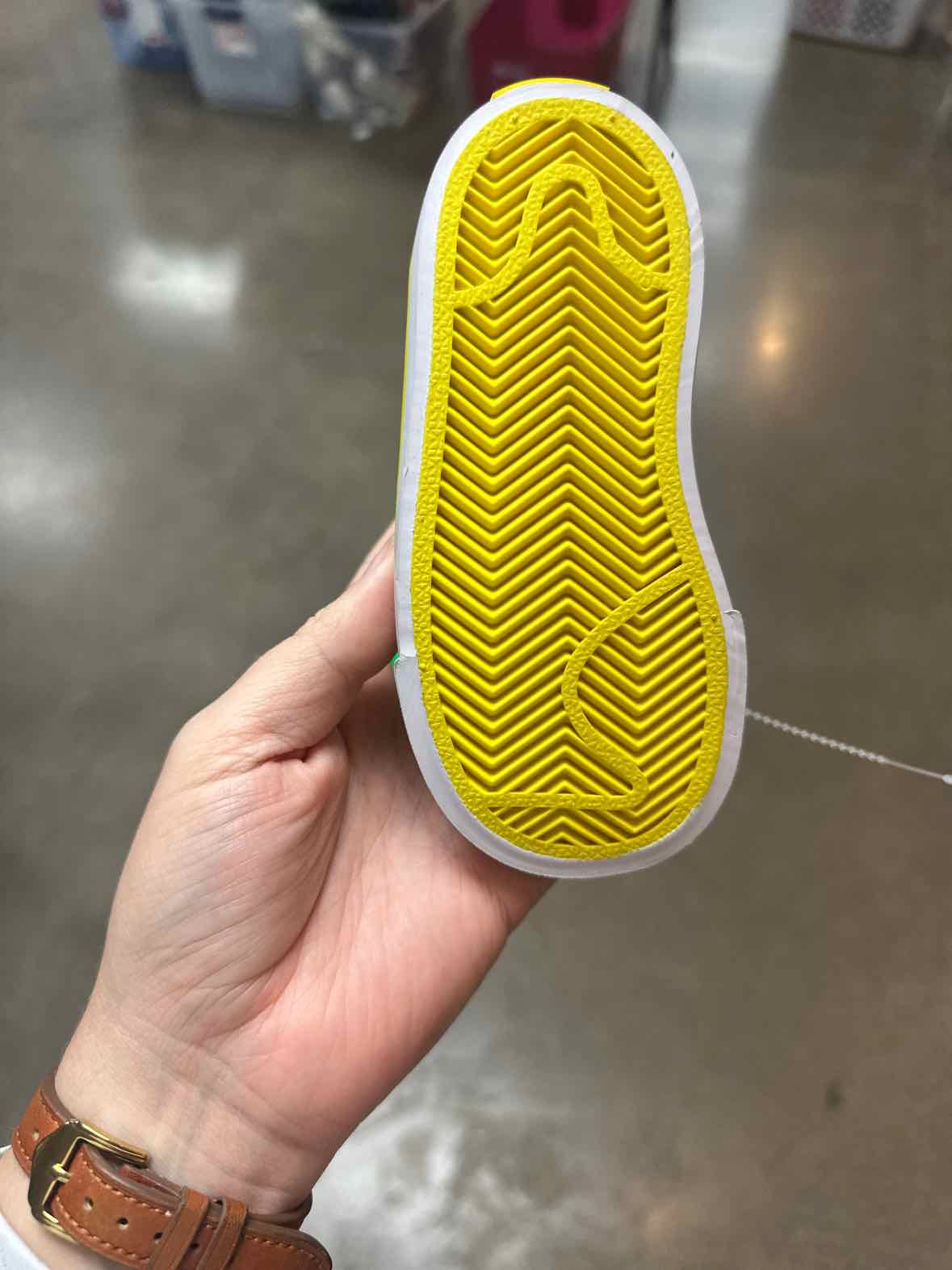 Nike (B) Yellow Toddler Shoe Size 6 (Toddler) Boys Casual Shoes