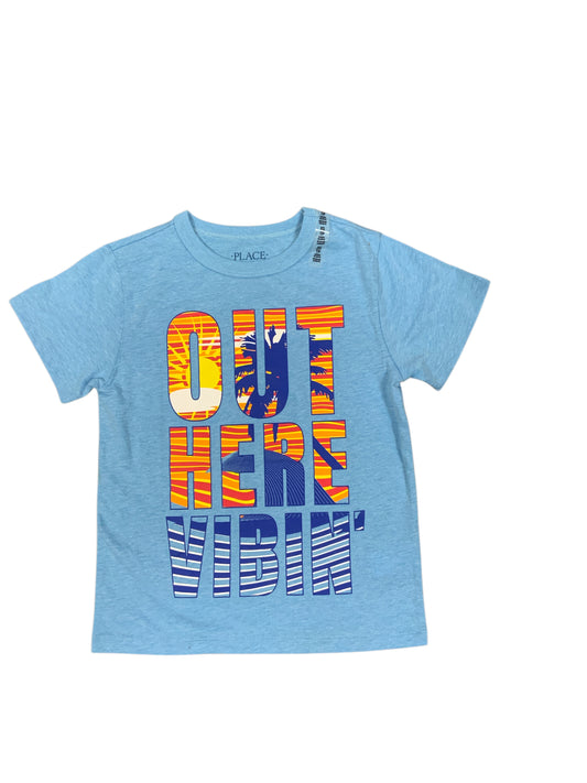 Children's Place (D) Blue Toddler Size 4 Boys SSTop