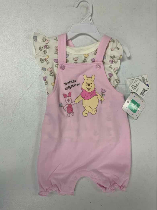 Disney Babies (C) Purple Infant Size 18 MO Girls 2PC Casual