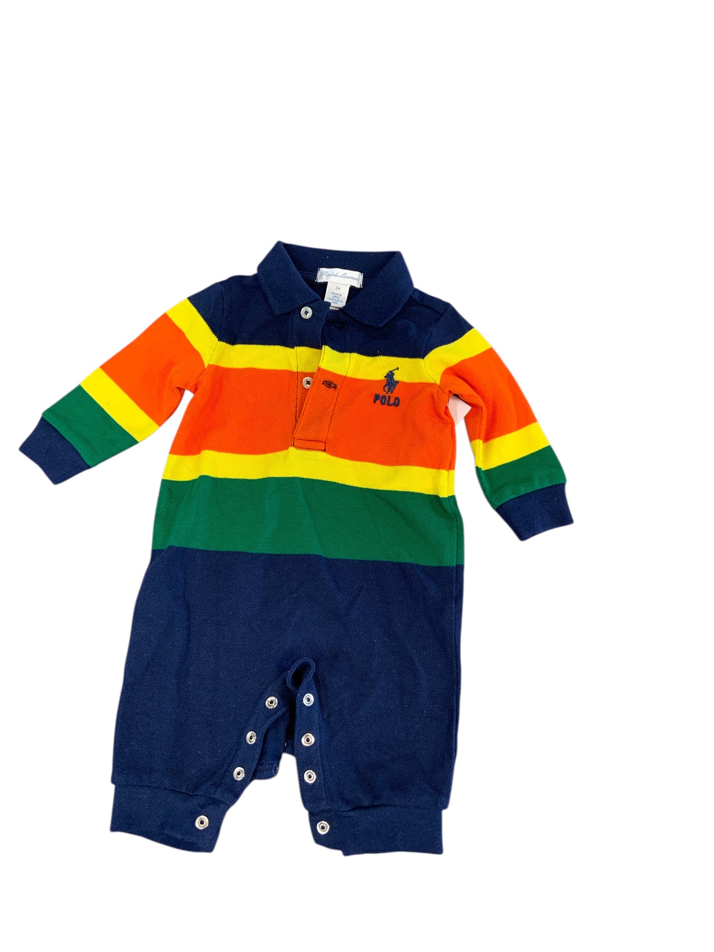 Ralph Lauren (A) Yellow Infant Size 3 MO Boys 1PC Casual