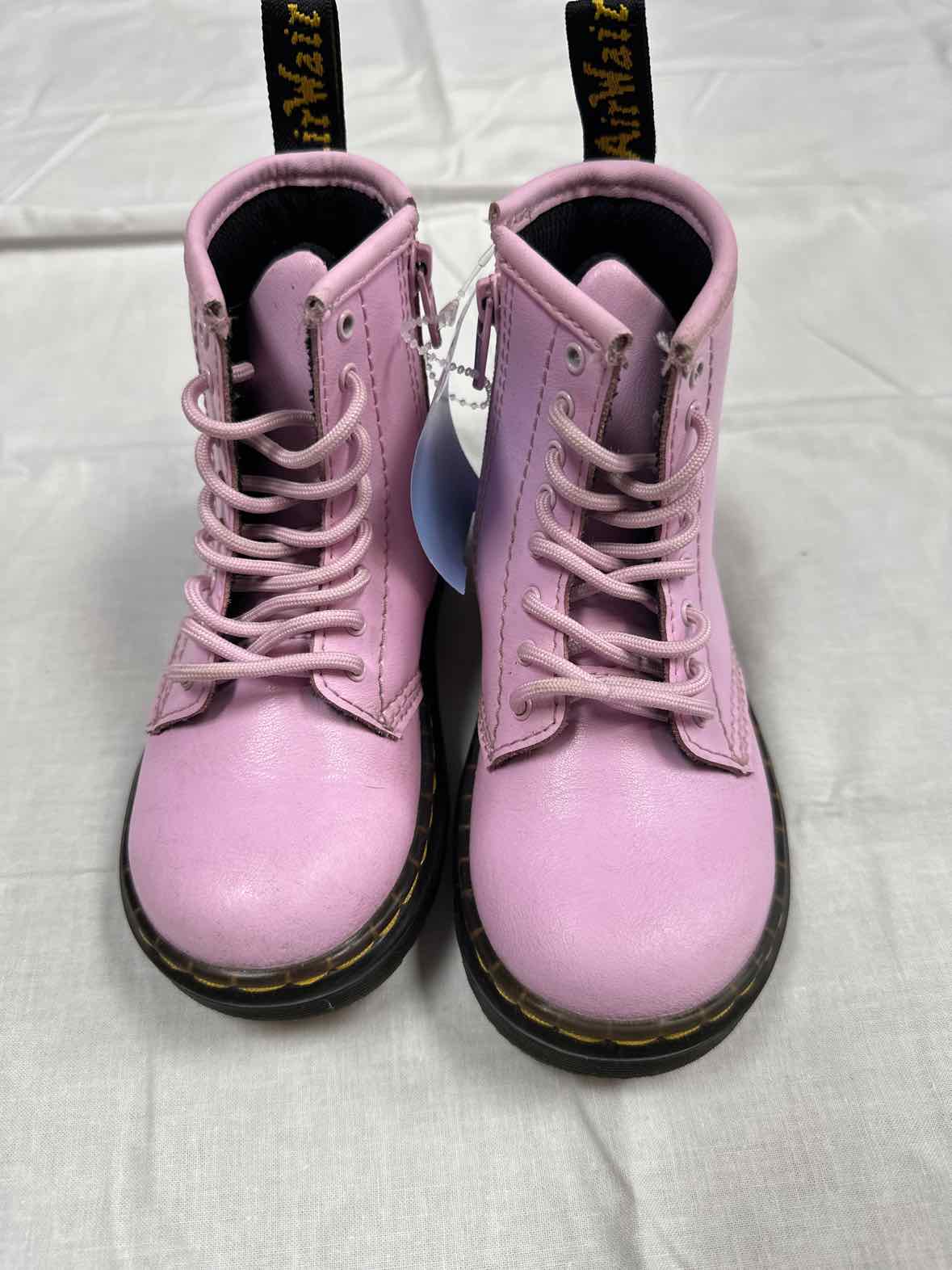 Dr.MARTENS Pink Toddler Shoe Size 9 (Toddler) Girls FashionBoots