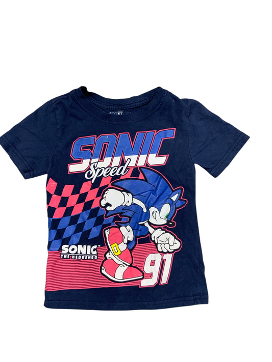 sonic Navy Youth Size 6 Boys SSTop