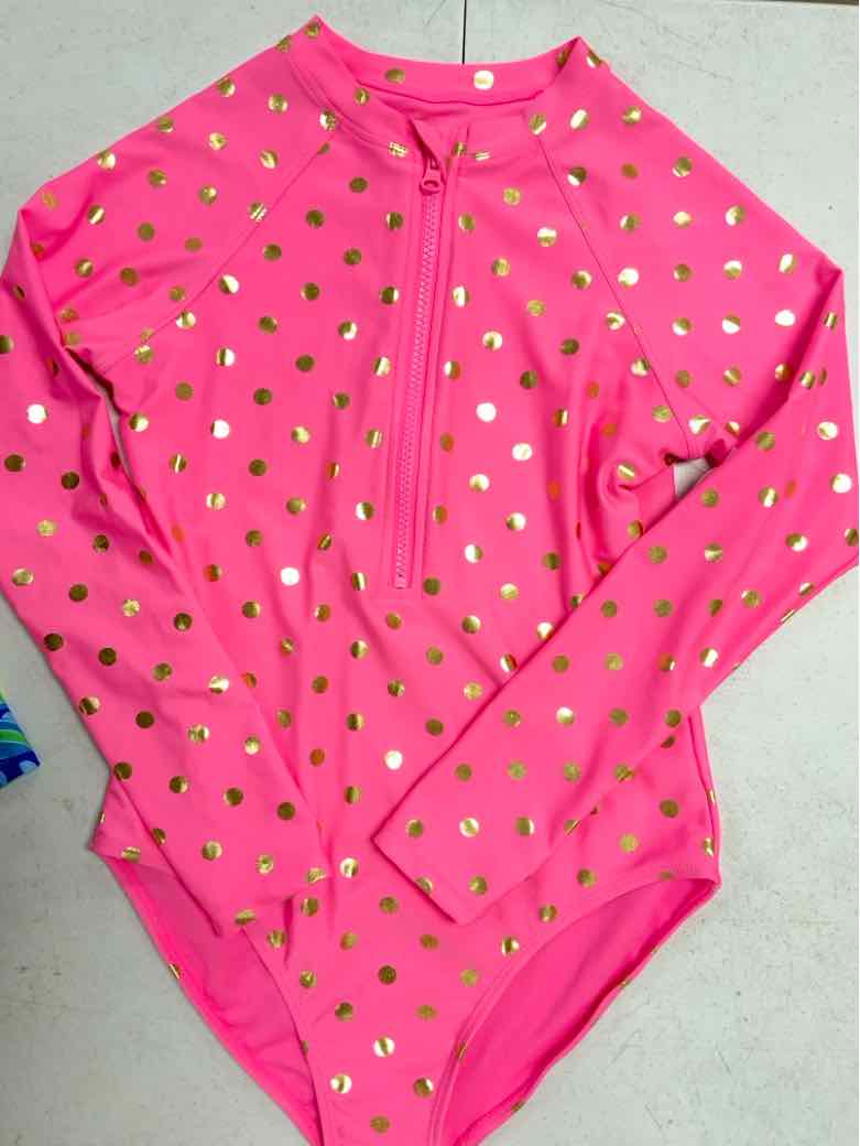 Wonder Nation (E) Pink Youth Size 12 Girls 1PCSwimwear