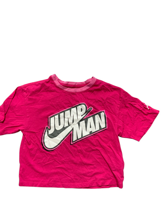 Jordan (B) Pink Youth Size 12 SSTop