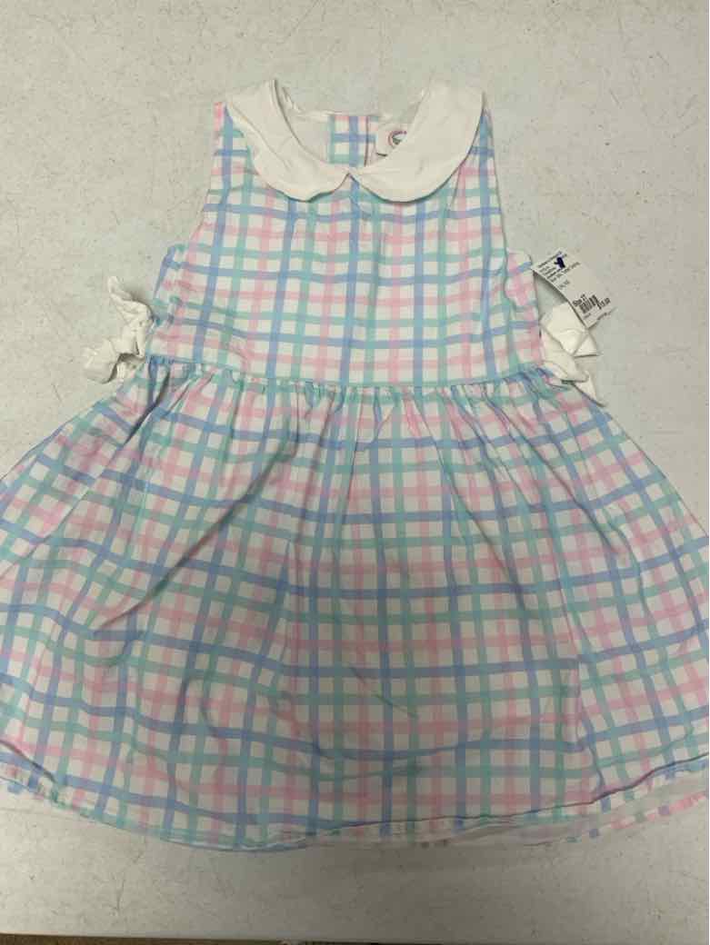 southern smocked Blue Toddler Size 3T Girls CasualDress