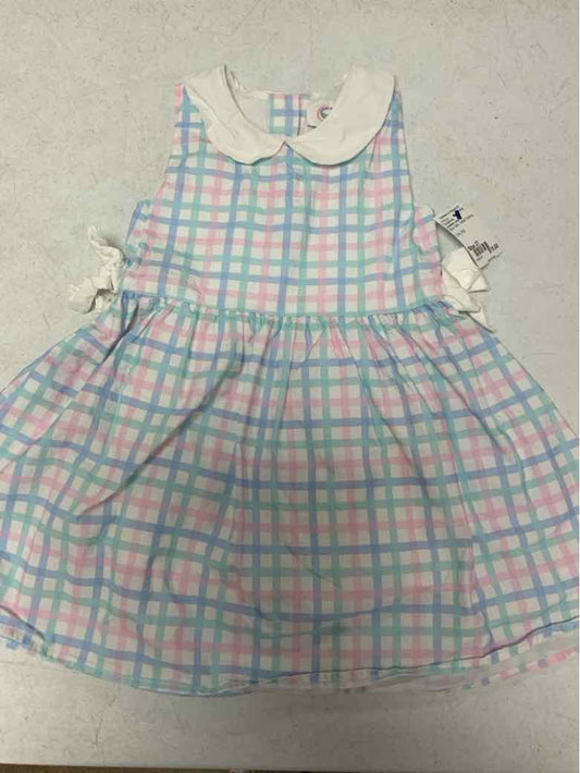southern smocked Blue Toddler Size 3T Girls CasualDress