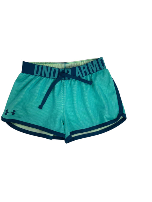 Under Armour (B) Blue Youth Size 8 Girls ShortAthletic