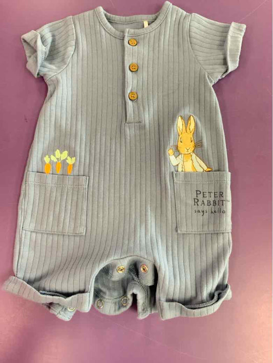 PETER RABBIT Blue Infant Size 6 MO Boys 1PC Casual