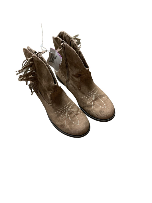 austin Brown Youth Shoe Size 3 (Youth) Girls FashionBoots