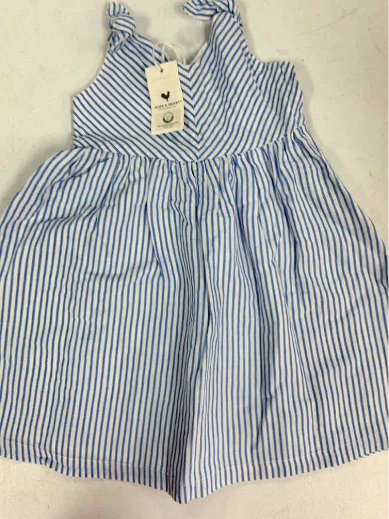 Hope & Henry (B) Blue Toddler Size 4 Girls CasualDress