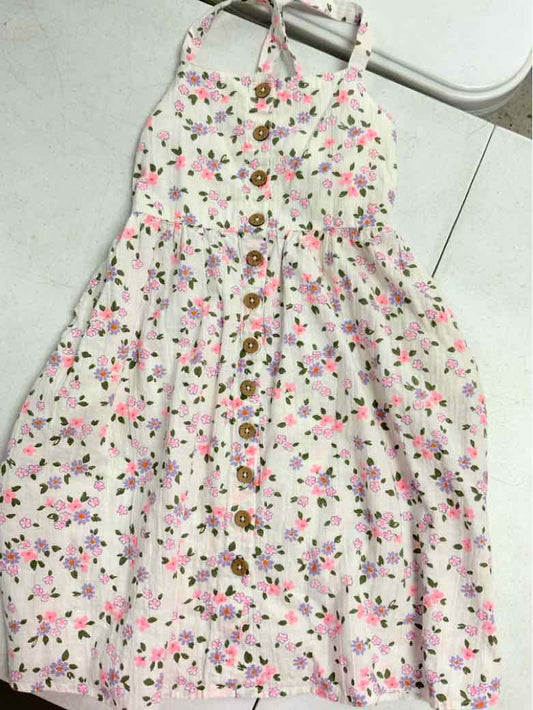 Cat and Jack (D) White Toddler Size 5 Girls CasualDress