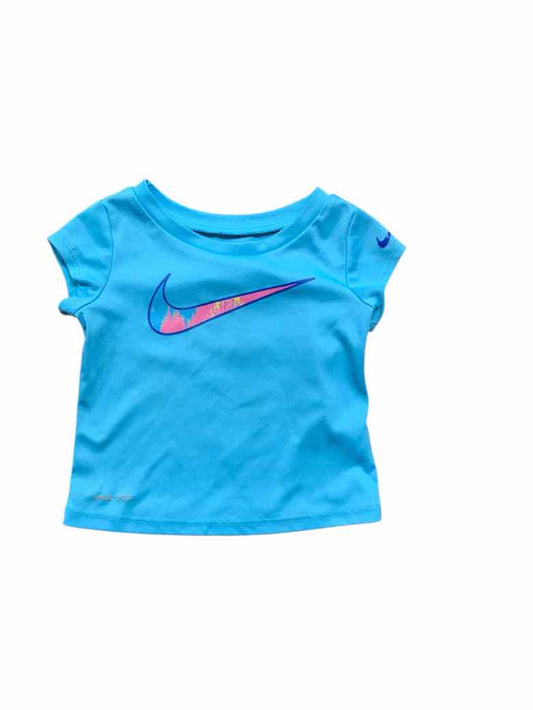 Nike (B) Blue Infant Size 12 MO Girls SSTop
