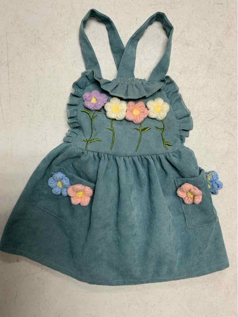 SHEIN Blue Infant Size 9 MO Girls CasualDress