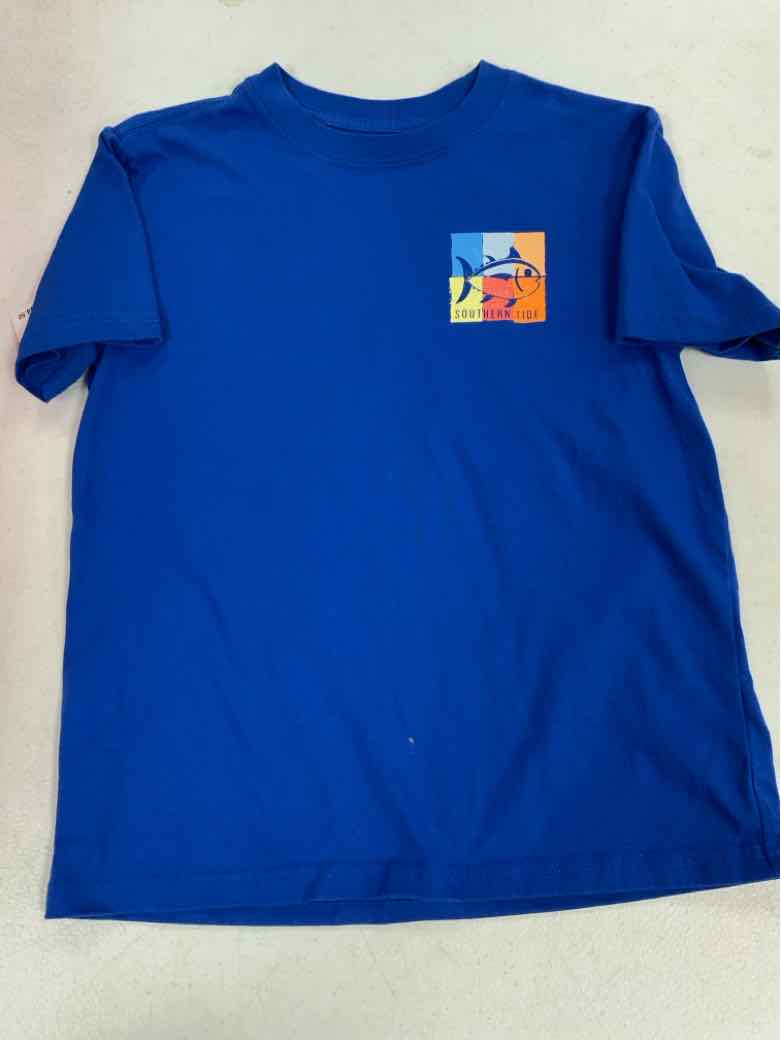 southern taters Blue Youth Size 8 Boys SSTop