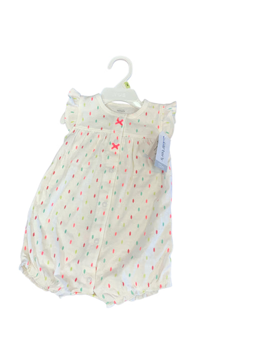 Carters (C) White Infant Size 12 MO Girls 1PC Casual