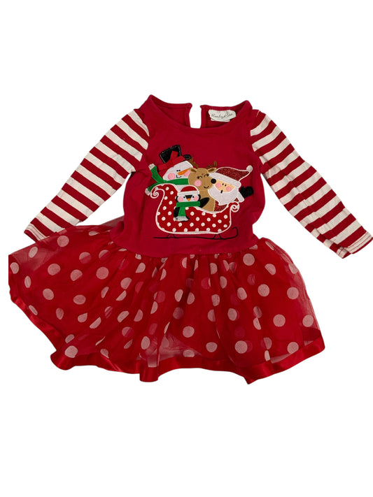 Emily Rose (C) Red Toddler Size 3T Girls CasualDress