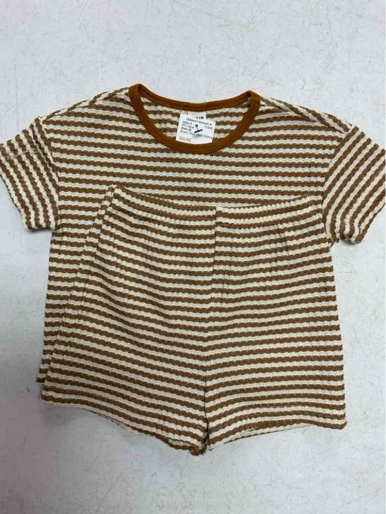 Shein (E) Brown Infant Size 24 MO Boys 2PC Casual