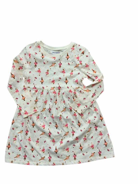 Old Navy (C) Cream Toddler Size 5 Girls CasualDress