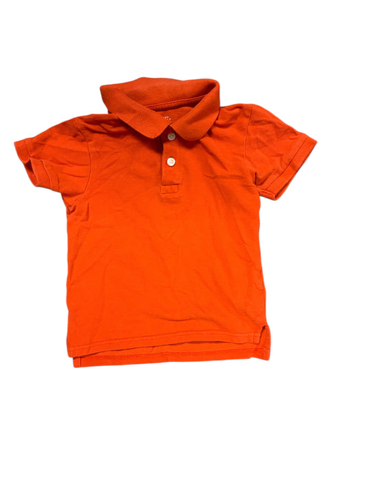 Children's Place (D) Orange Toddler Size 4 Boys UniformTopSS