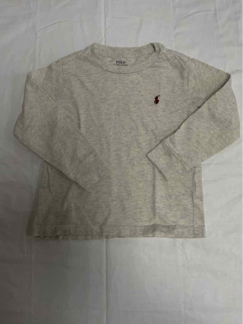 Polo Ralph Lauren (A) Cream Toddler Size 3T Boys LSTop