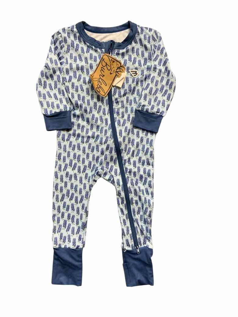 BURLEBO Blue Infant Size 6 MO Girls 1PC Casual