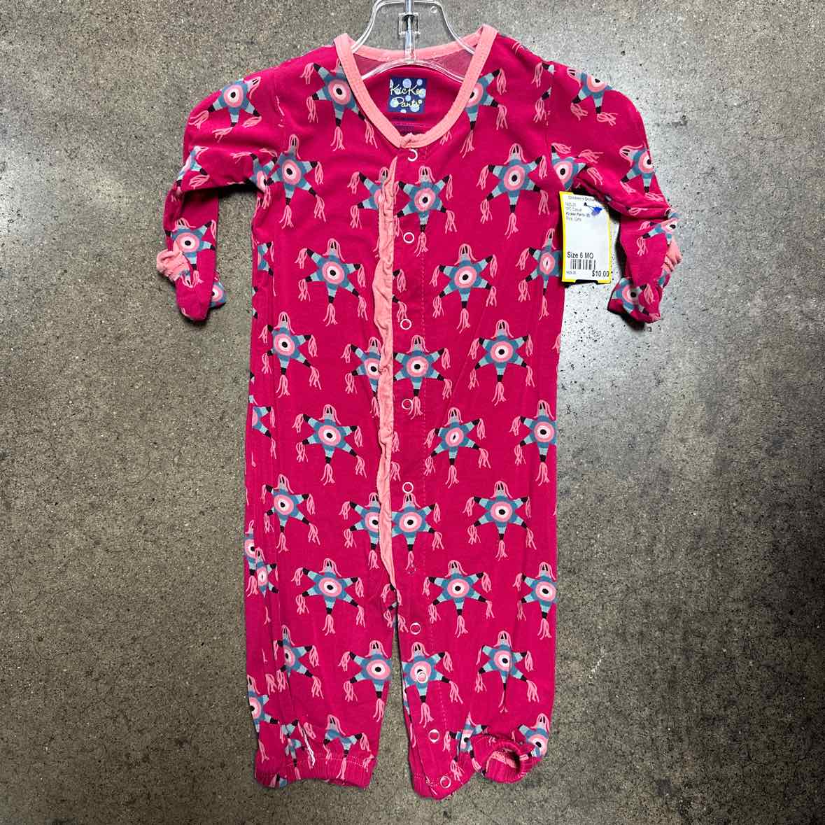 Kickee Pants (B) Pink Infant Size 6 MO Girls 1PC Casual
