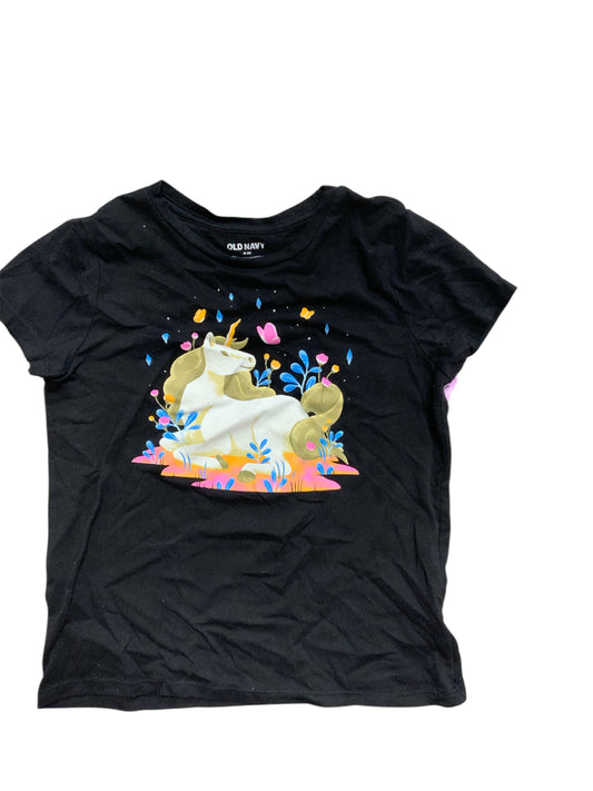 Old Navy (C) Black Youth Size 8 SSTop