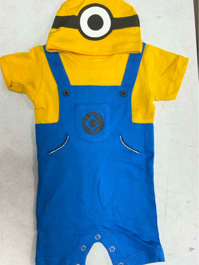MINION Yellow Infant Size 6 MO Boys 2PC Casual