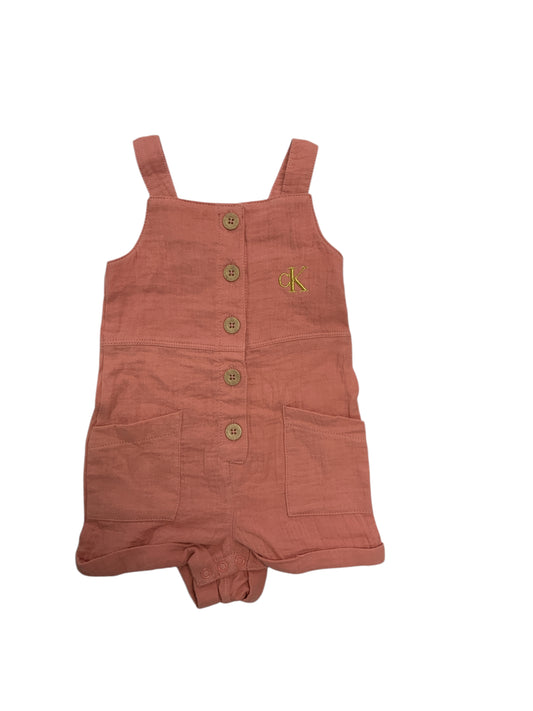 Calvin Klein (B) Orange Infant Size 12 MO 1PC Casual