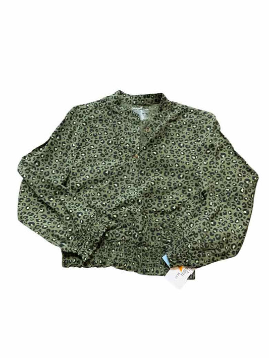 Cat and Jack (D) Olive Toddler Size 5 Girls LSTop