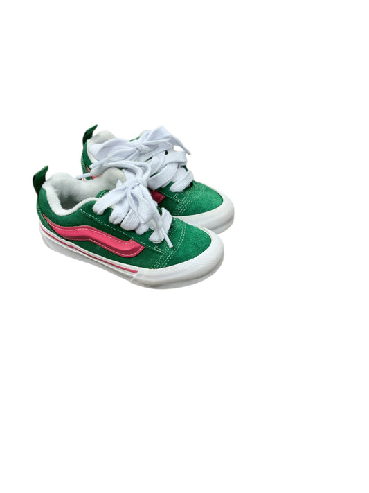 Vans (C) Green Youth Shoe Size 12 (Youth) Boys Casual Shoes