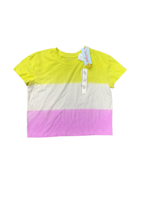 Cat and Jack (D) Yellow Youth Size 12 Girls SSTop