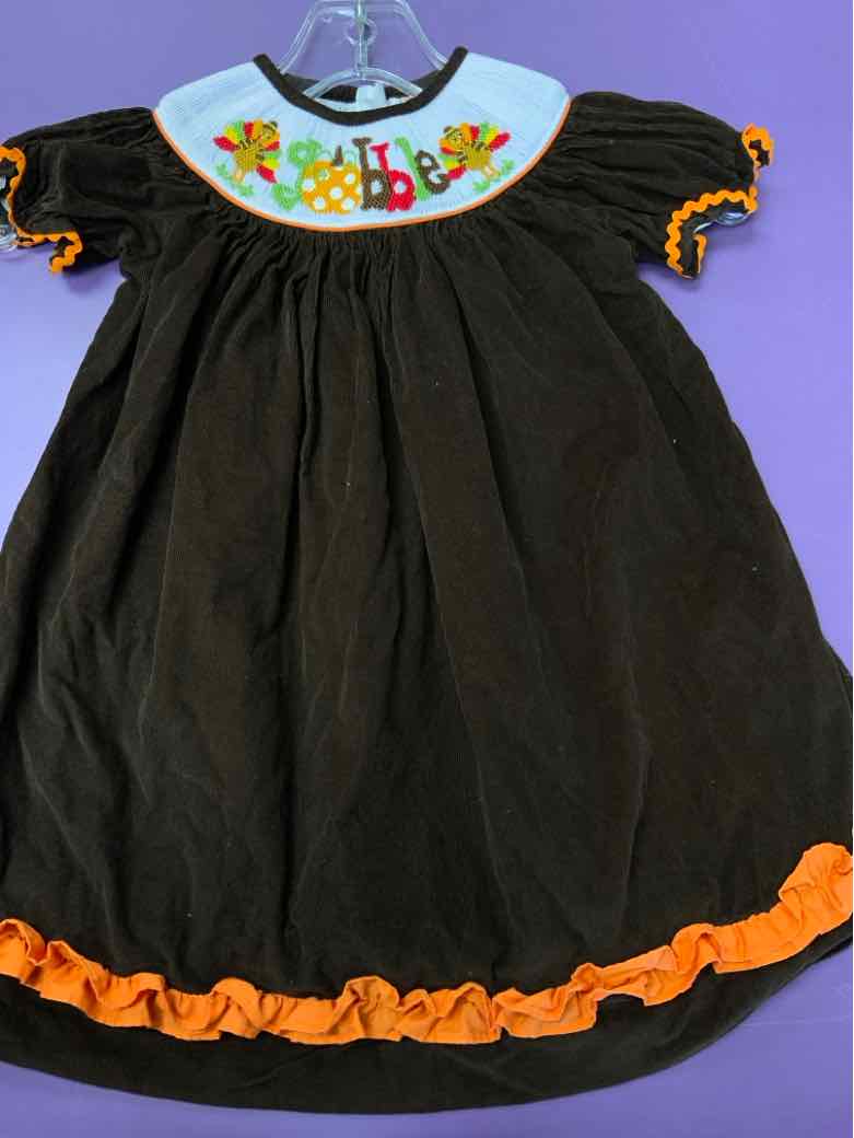 izzy & ollie Thanksgiving Infant Size 12 MO Girls CasualDress
