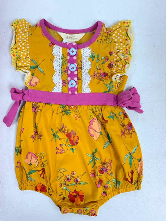Matilda Jane (AA) Yellow Infant Size 3-6 MO Girls 1PC Casual