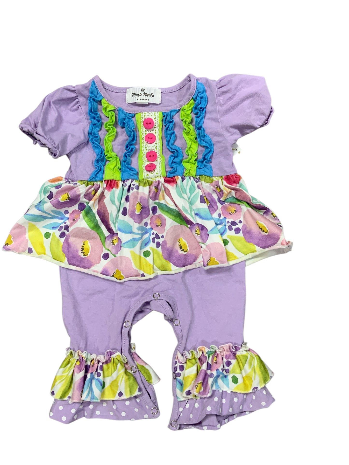 marie nicole Purple Infant Size 6 MO Girls 1PC Casual