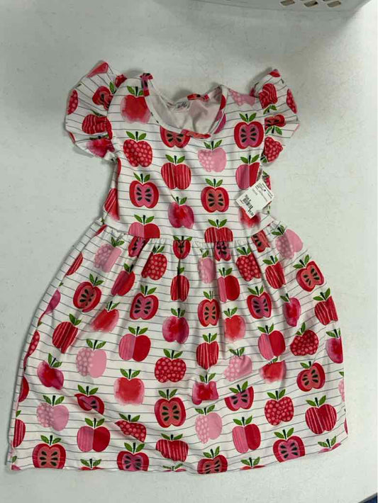 BMG White Youth Size 8 Girls CasualDress