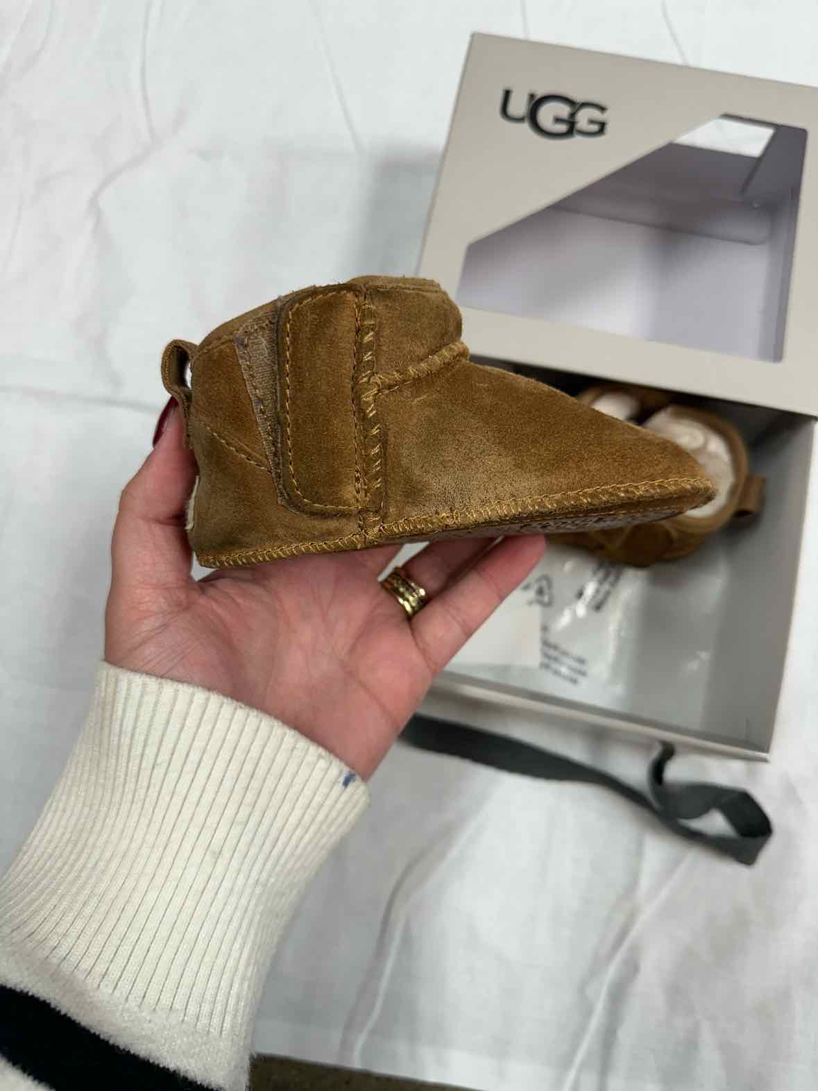 Ugg (AA) Brown Toddler Shoe Size 4.5 (Toddler) Girls FashionBoots