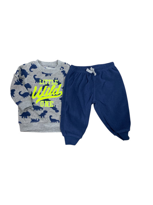 Child of Mine (D) Blue Infant Size 6 MO Boys 2PC Casual