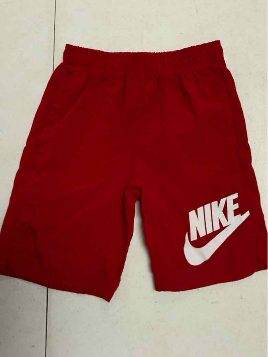 Nike (B) Red Youth Size 7 Boys SwimTrunks