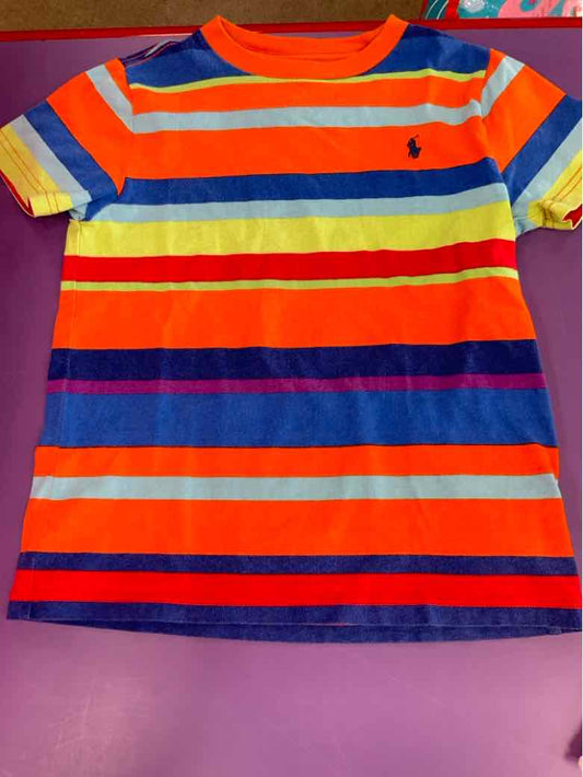 Polo Ralph Lauren (A) Orange Youth Size 6 Boys SSTop